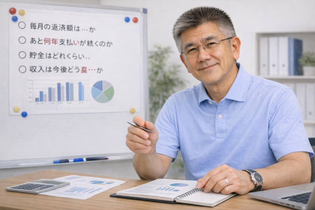 Chat GPTで作成｜住宅ローンの返済がきつい時の対処法｜私が伝えたい「まだ間に合う判断のイメージ画像