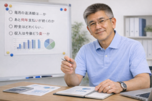 Chat GPTで作成｜住宅ローンの返済がきつい時の対処法｜私が伝えたい「まだ間に合う判断のイメージ画像