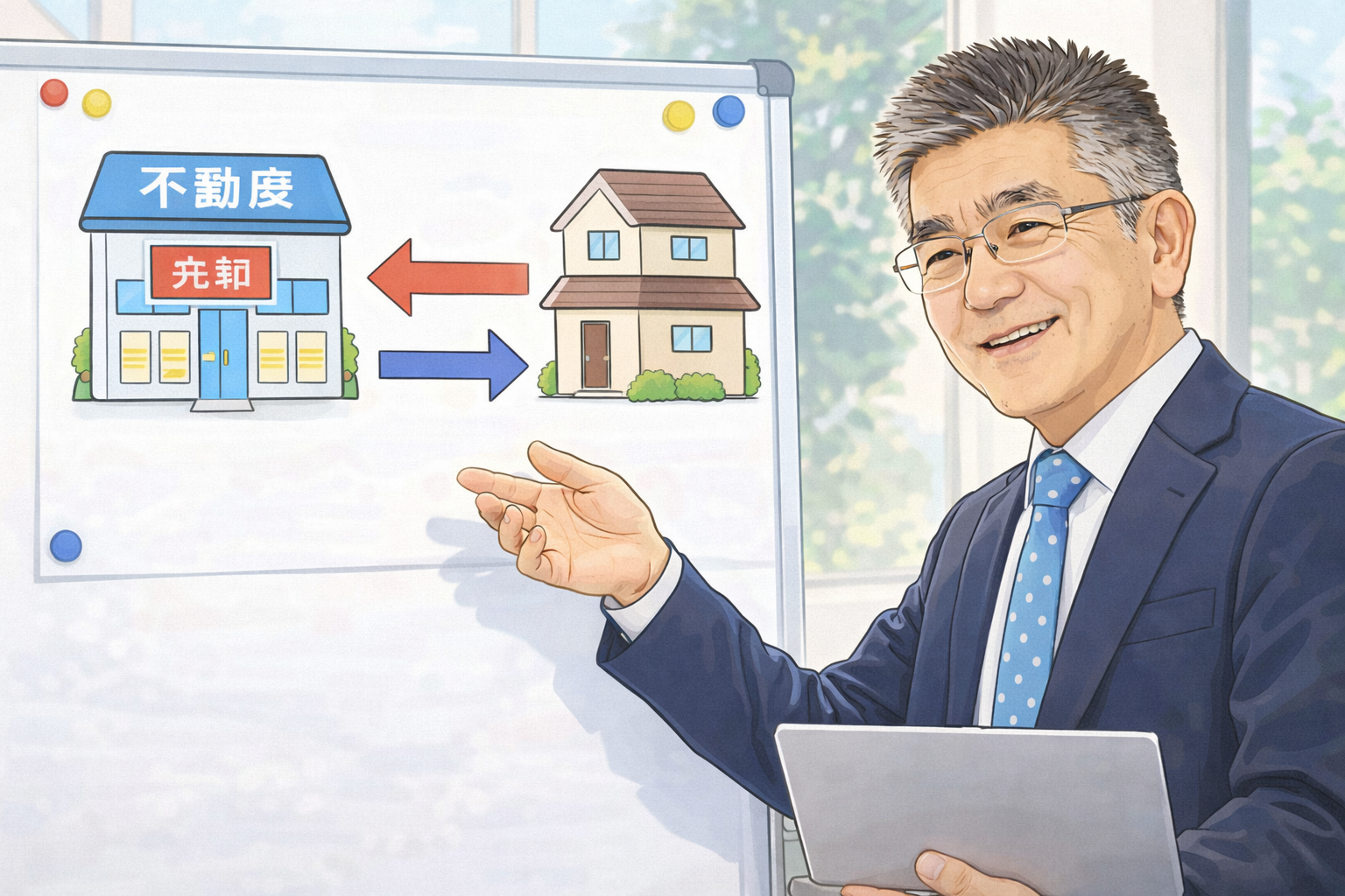 家を売却する時の不動産会社の選び方｜失敗しない判断基準のイメージ画像｜Chat GPTで作成